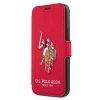US Polo USFLBKP12LPUGFLRE iPhone 12 ProMax 6,7 czerwony/red book Polo Embroidery Collection